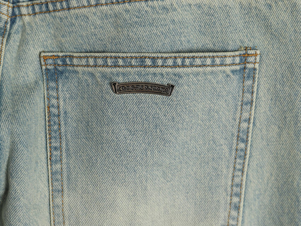 Chrome Hearts Vintage Wash Denim Jeans