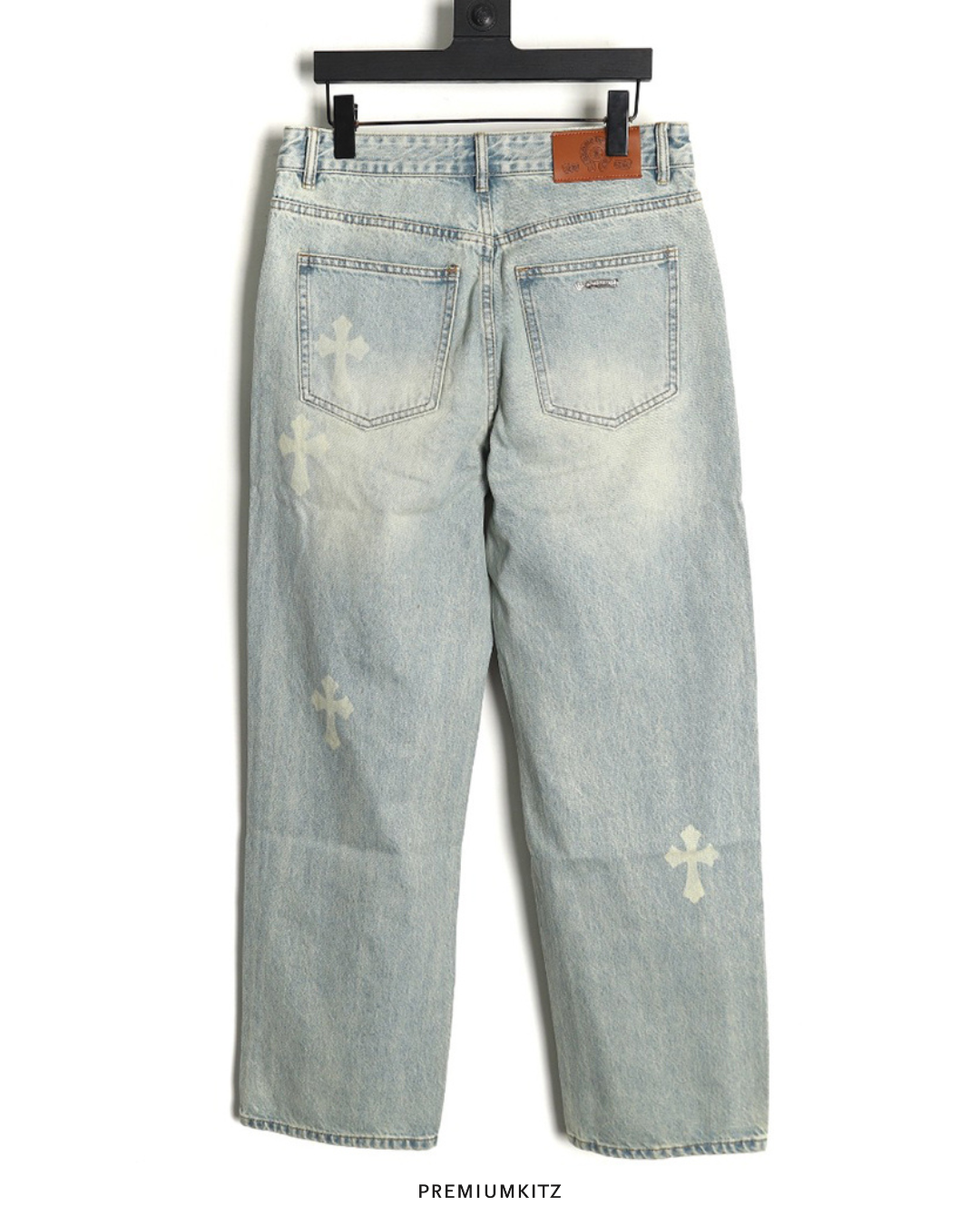Chrome Hearts Vintage Wash Denim Jeans